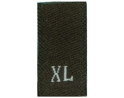 Damask woven labels