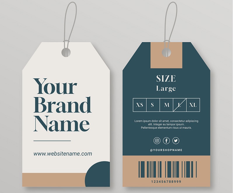 printed clothing labels