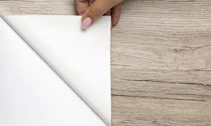 Peel & Stick
Pressure-sensitive adhesive backing