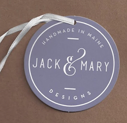 Jack & Mary hang tags